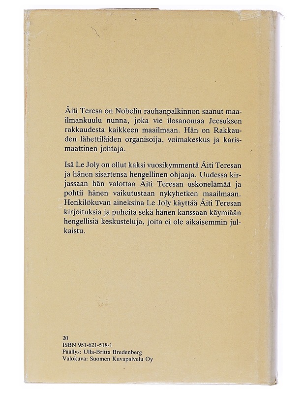 Äiti Teresa: Kristuksen valona maailmassa - Le Joly, E. - Elämäkerrat ja muistelmat - 10105526636 - 1
