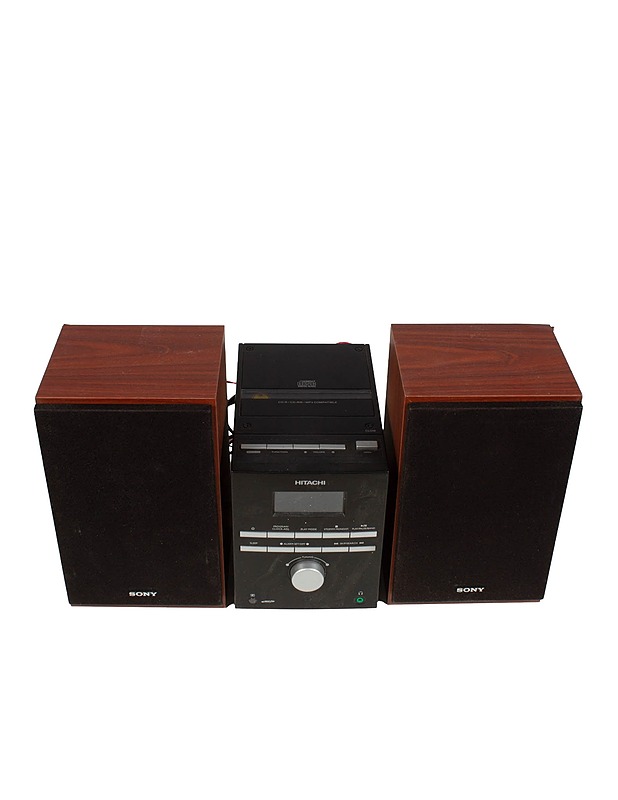 HITACHI AXM520E -stereot Sony-kaiuttimilla  - Audio - 10105526643 - 1