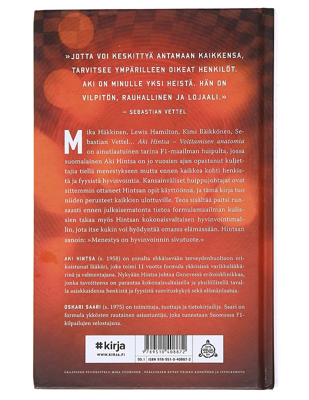 Aki Hintsa : voittamisen anatomia - Oskari Saari - Elämäkerrat ja muistelmat - 10105526648 - 1