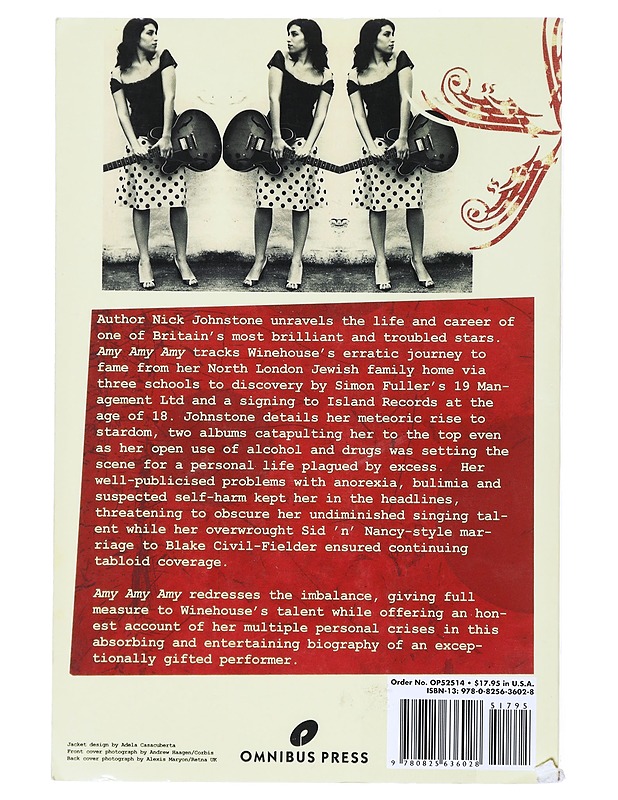 Amy Amy Amy - Nick Johnstone - Elämäkerrat ja muistelmat - 10105526652 - 1