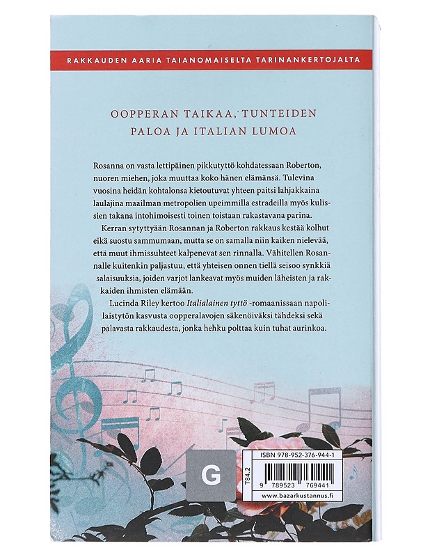 Italialainen tyttö - Riley, Lucinda - Romaanit ja novellit - 10105526665 - 1