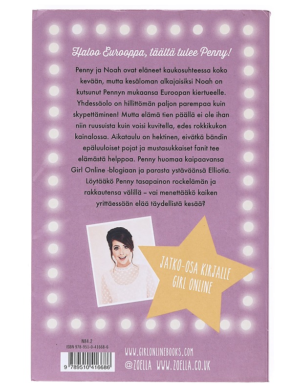 Girl Online kiertueella - Sugg, Zoe - Musiikki- ja elokuvakirjat - 10105526688 - 1