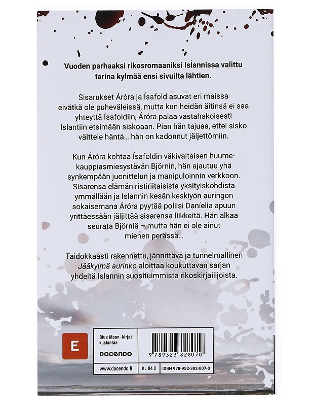 Jääkylmä aurinko - Lilja Sigurðardóttir - Jännitys ja dekkarit - 10105526720 - 1