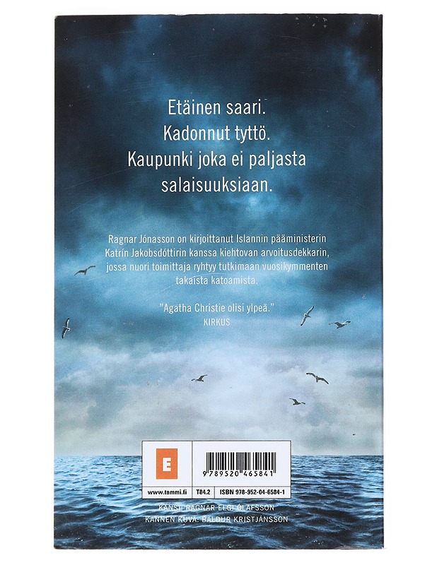 Reykjavik - Katrín Jakobsdóttir - Jännitys ja dekkarit - 10105526728 - 1