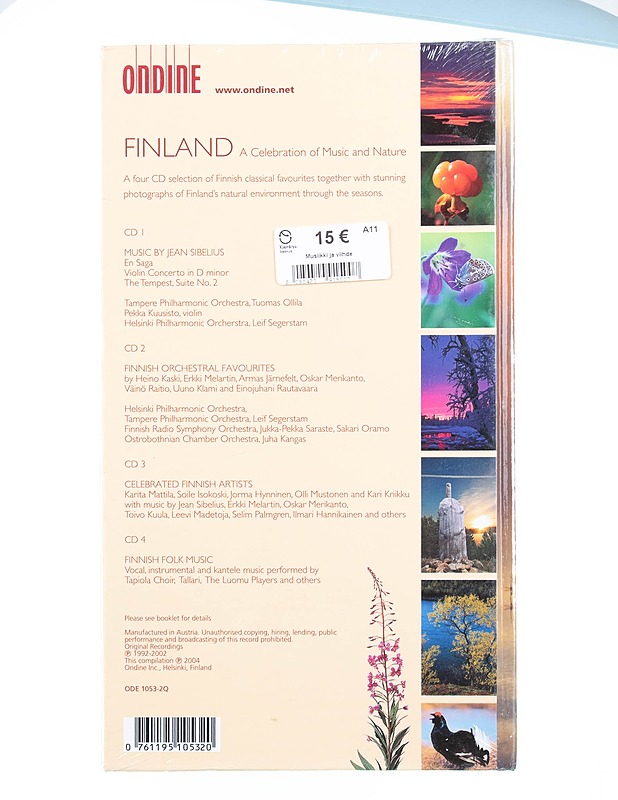 Finland: A Celebration Of Music And Nature - CD - CD-levyt - 10105526760 - 1