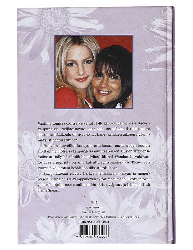 Syntymämerkki - Spears, Britney - Nuorten kirjat - 10105526746 - 1