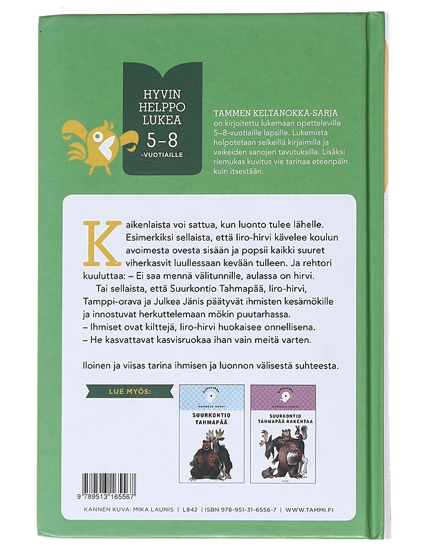 Suurkontio Tahmapää ja Julkea Jänis - Huovi, Hannele - Lastenkirjat - 10105526759 - 1