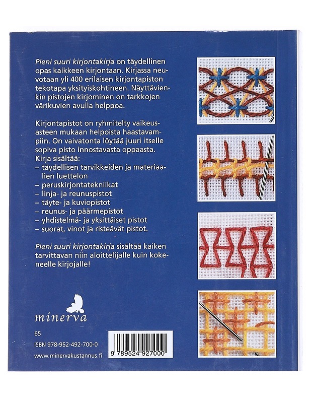 Pieni suuri kirjontakirja : 400+ kirjontapistoa - Webb, Mary - Tietokirjat ja oppaat - 10105526763 - 1