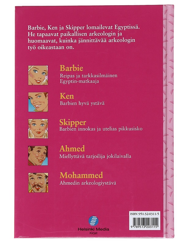 BARBIE EGYPTISSÄ - BARBIE - Lastenkirjat - 10105526776 - 1