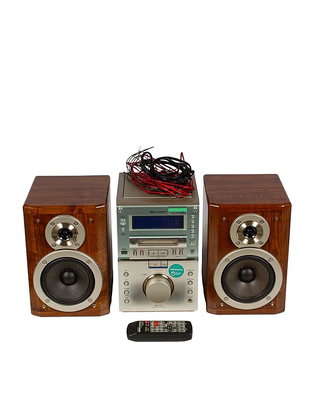 Sharp MD-M3 Microsystem - mikrosarja - Viihde-elektroniikka - 10105526781 - 0