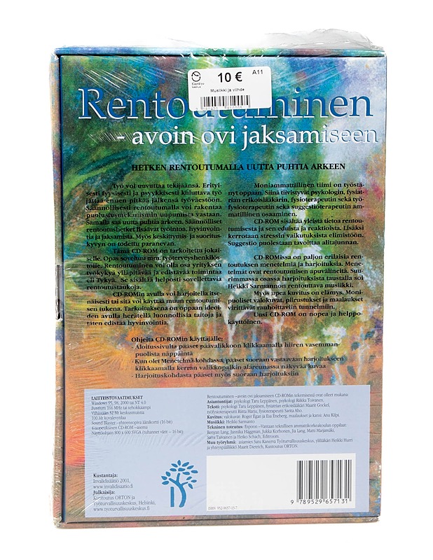 Rentoutuminen - Avoin Ovi Jaksamiseen - CD-ROM - CD-levyt - 10105526780 - 1