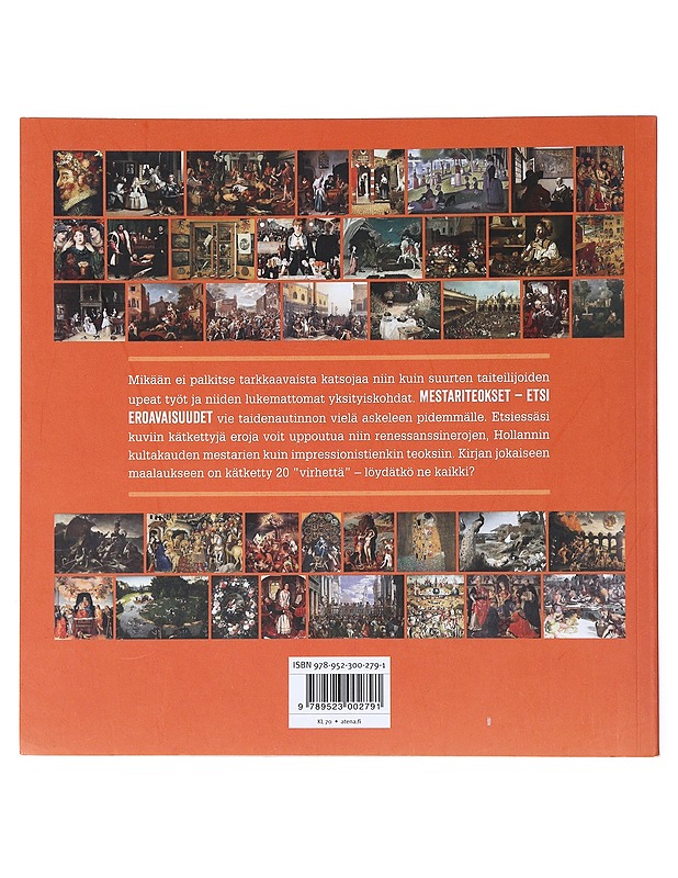 Mestariteokset - etsi eroavaisuudet - Nuorten kirjat - 10105526787 - 1