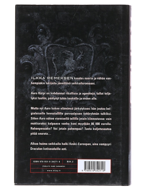 Draculan ratsu - Ilkka Remes - Jännitys ja dekkarit - 10105526792 - 1