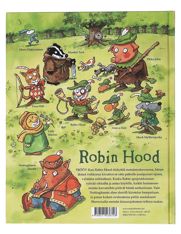 Robin Hood - Kunnas, Mauri - Lastenkirjat - 10105526793 - 1