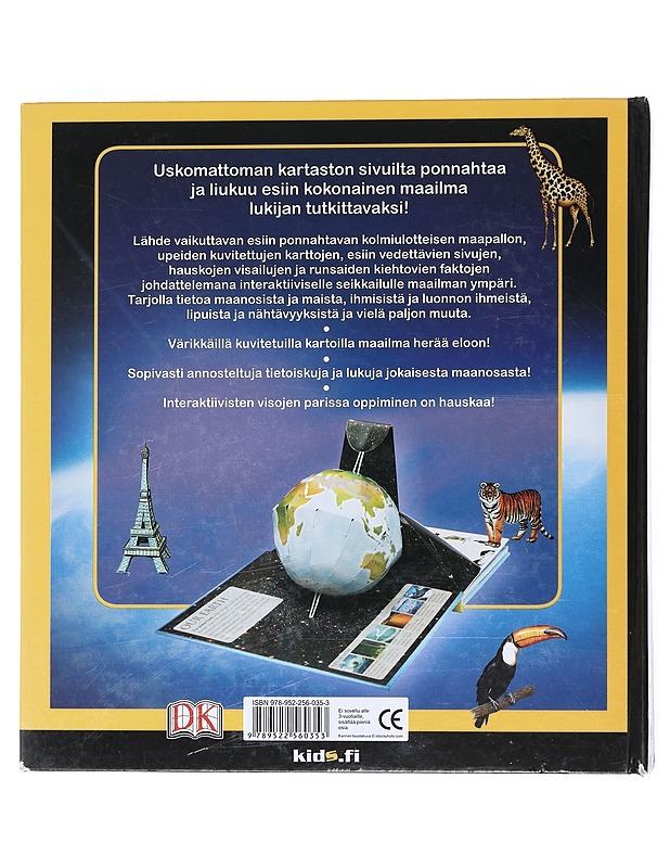 Atlas maailman maat - Lastenkirjat - 10105526804 - 1