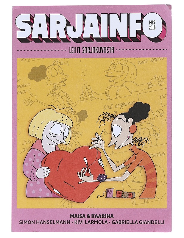 Sarjainfo No 2 2016 - Sarjakuvat - 10105526851 - 0