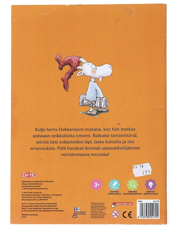 Herra Hakkaraisen Mainio Tarrapuuhakirja - Lastenkirjat - 10105526859 - 1