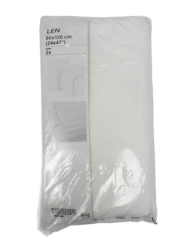 IKEA LEN lastenaluslakana, 60x120 cm - 2kpl - Liinavaatteet - 10105526900 - 0