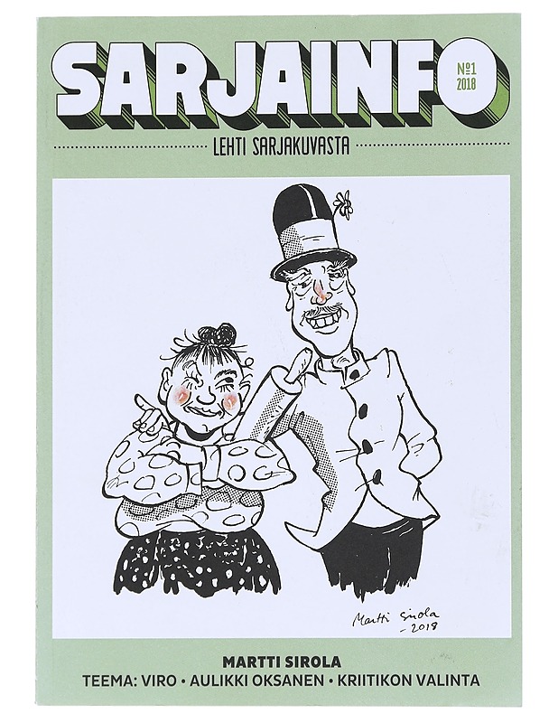 Sarjainfo No 1 2018 - Sarjakuvat - 10105526905 - 0