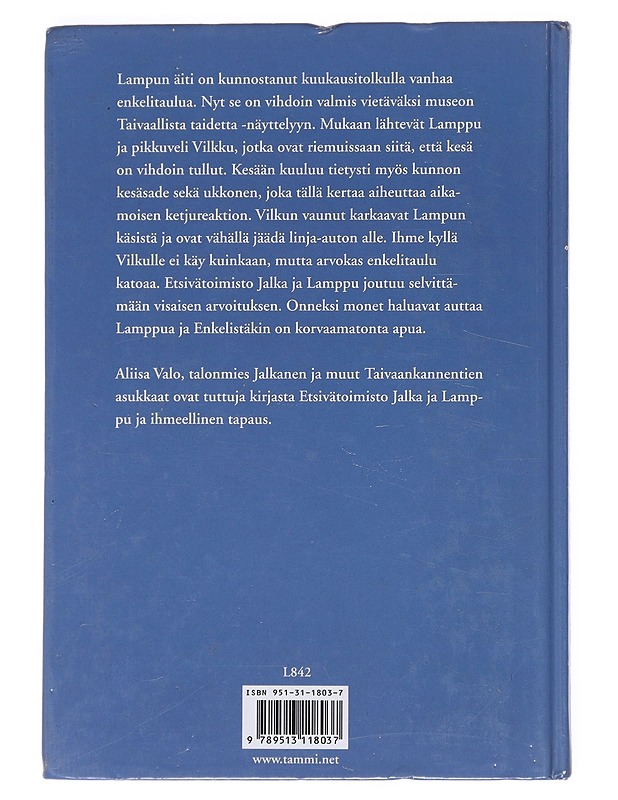 Etsivätoimisto Jalka & Lamppu ja kadonnut enkeli - Nuotio, Eppu - Lastenkirjat - 10105526925 - 1