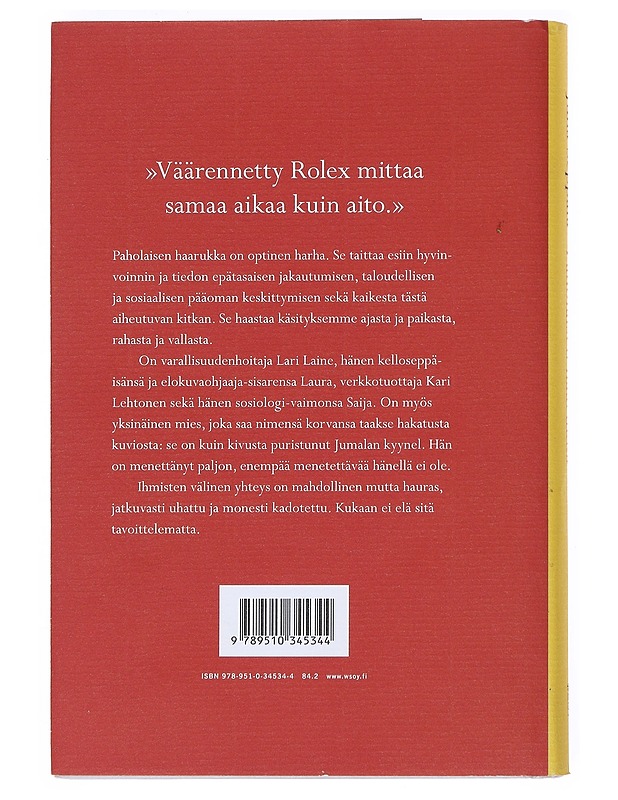 Paholaisen haarukka : romaani - Juha Seppälä - Romaanit ja novellit - 10105526970 - 1
