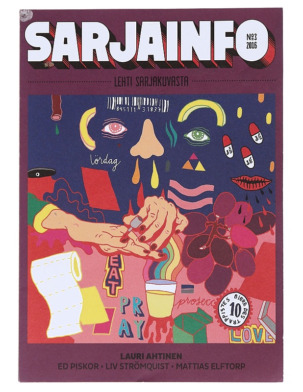 Sarjainfo No 3 2016 - Sarjakuvat - 10105526978 - 0