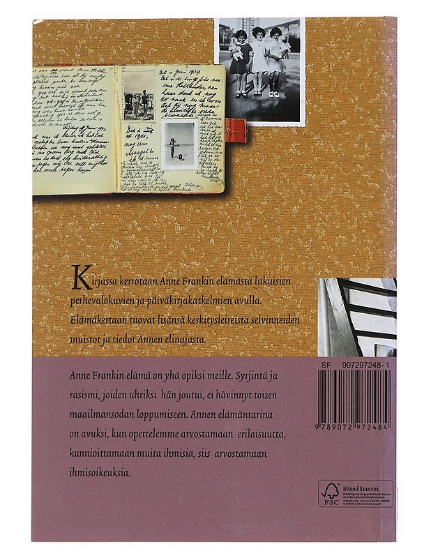 Anne Frank : historiaa nykypäivälle - Westra, Hans - Elämäkerrat ja muistelmat - 10105526981 - 1