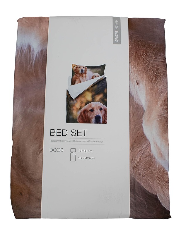 RUSTA Home pussilakanasetti, 150x200 cm + 50x60 cm - Liinavaatteet - 10105527051 - 0