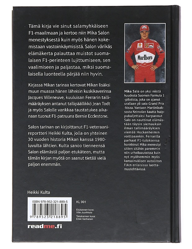Mika Salo elämäni - Heikki Kulta - Elämäkerrat ja muistelmat - 10105527072 - 1
