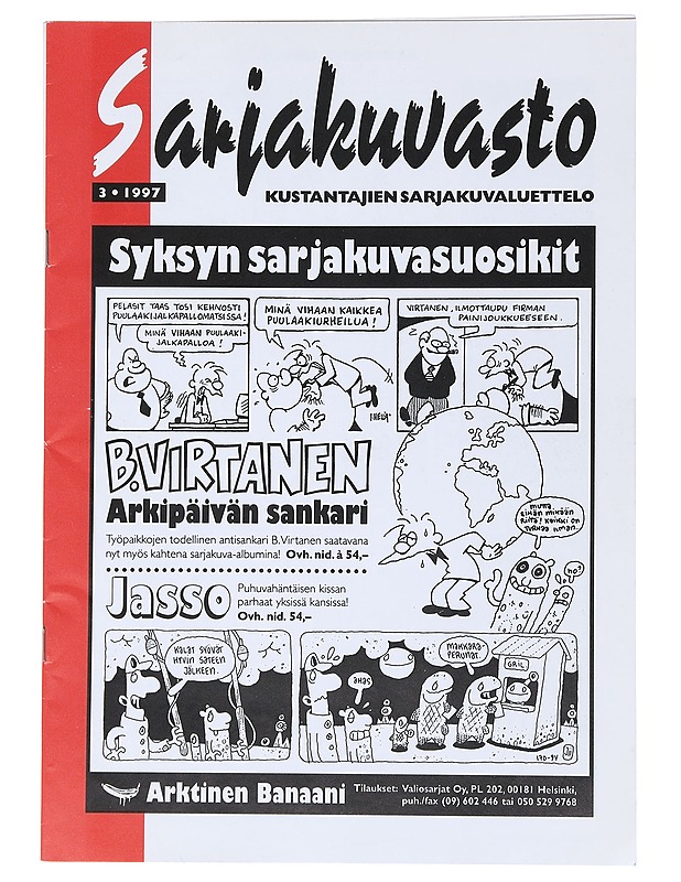 Sarjakuvasto 3/1997 - Lehdet - 10105527086 - 0