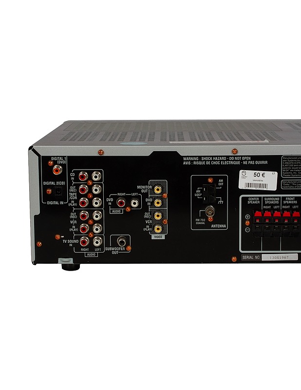 JVC RX-5052 kotiteatterivahvistin - Viihde-elektroniikka - 10105527183 - 3