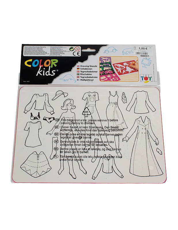 COLOR KIDS mallipiirtimet - Askartelu - 10105527209 - 1