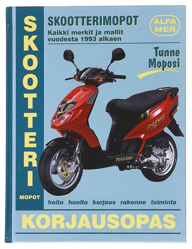 Skootterimopot : korjausopas - Esko Mauno - Tietokirjat ja oppaat - 10105527246 - 0