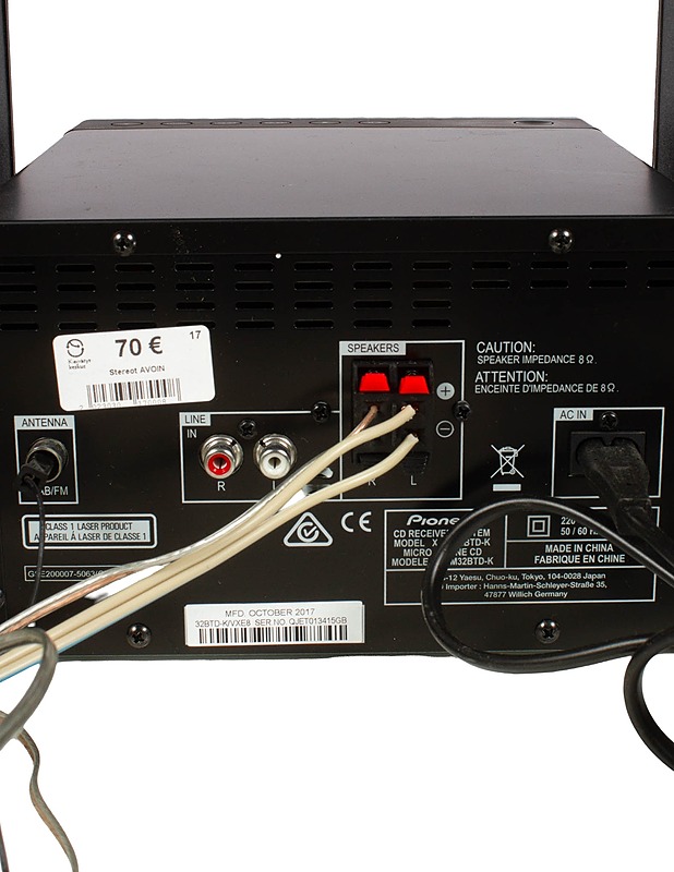 Pioneer X-CM32BTD-K mikrosarja - Viihde-elektroniikka - 10105527265 - 3