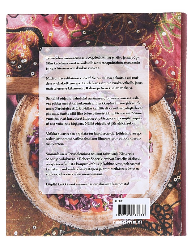 Värikästä vegeä : Lähi-idän keittiö - Maoz, Ninarose - Ruokakirjat - 10105527272 - 1