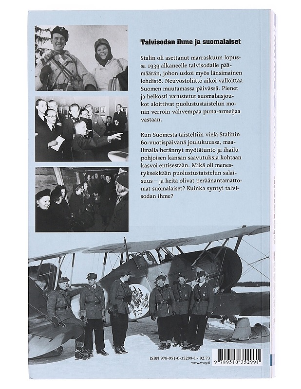 Taistelu Suomesta 1939-1940 - Sander, Gordon F. - Historiakirjat - 10105527274 - 1