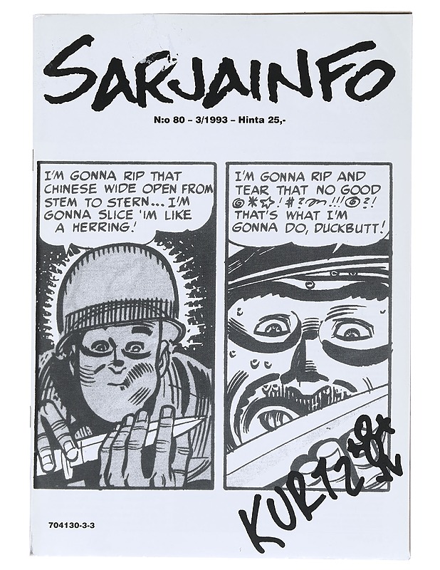Sarjainfo 3/1993 - Lehdet - 10105527316 - 0