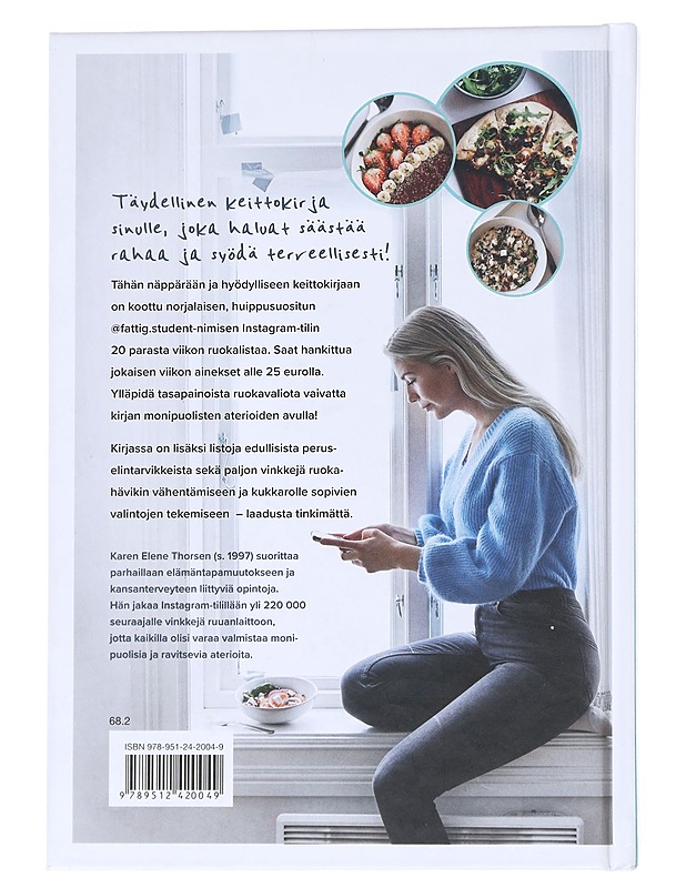 Ruokaa pienellä budjetilla : viikon ateriat alle 25 eurolla - Thorsen, Karen Elene - Kirja lahjaksi - 10105527319 - 1