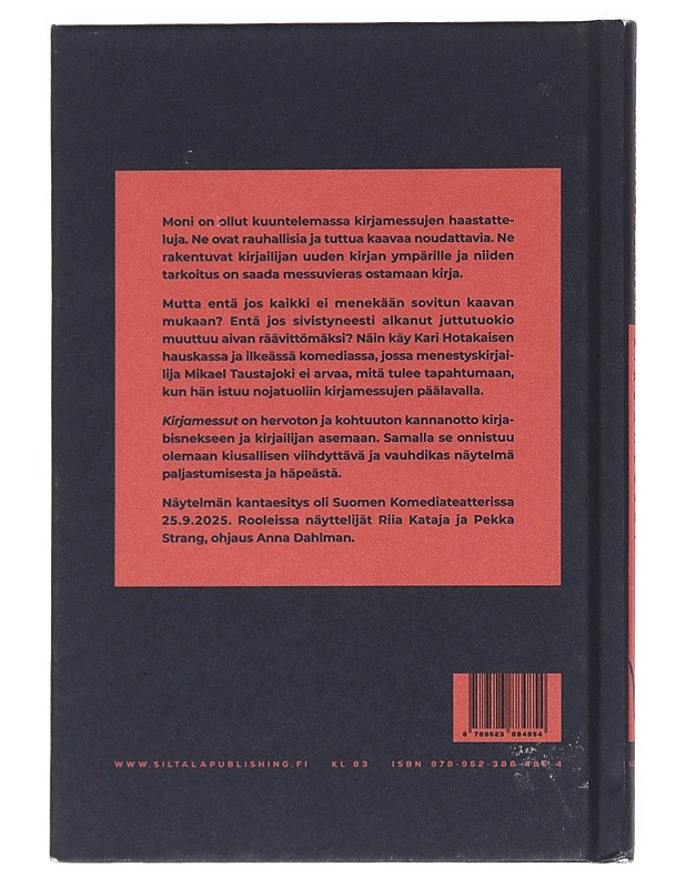 Kirjamessut eli haastattelu joka meni päin helvettiä - Kari Hotakainen - Romaanit ja novellit - 10105527338 - 1