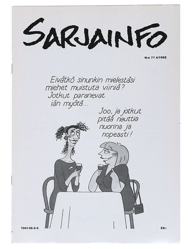 Sarjainfo 4/1992 - Lehdet - 10105527348 - 0