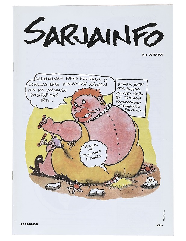 Sarjainfo 3/1992 - Lehdet - 10105527349 - 0