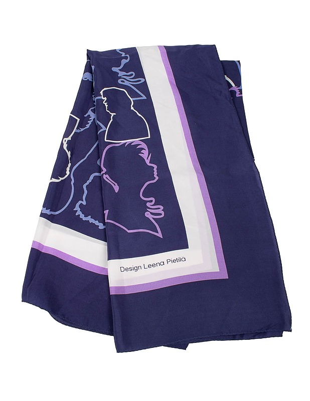 LEENA PIETILÄ silkkihuivi - Kaulahuivit - 10105527366 - 0