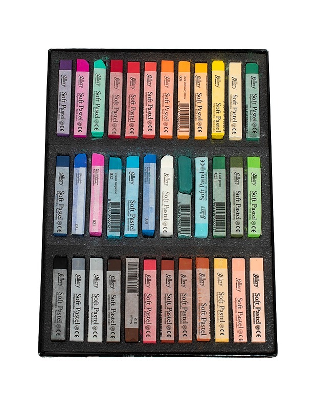 MUNGYO GALLERY Artists' Soft Pastels pastelliliidut, 36 kpl - Askartelu - 10105527389 - 1