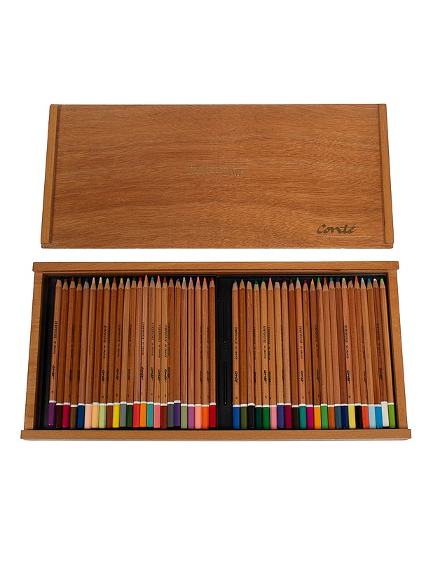 CONTÉ Symphonie puuvärikynät, 47 kpl - Askartelu - 10105527395 - 0