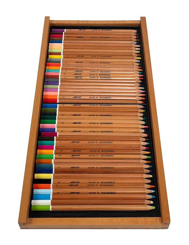 CONTÉ Symphonie puuvärikynät, 47 kpl - Askartelu - 10105527395 - 1