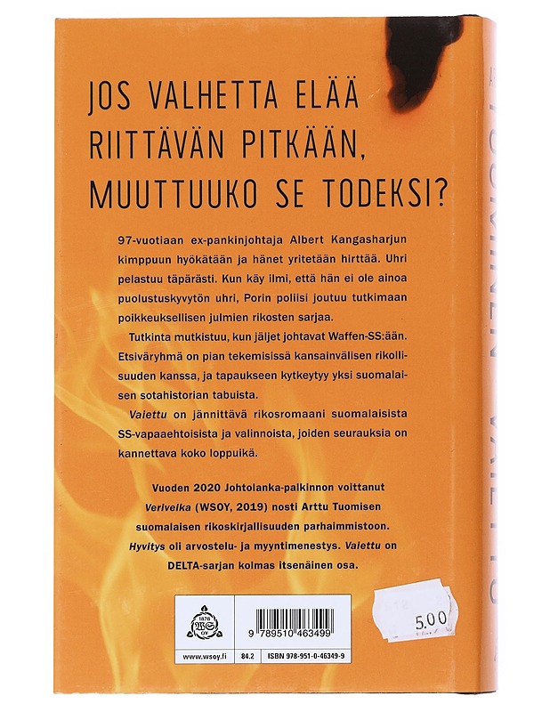 Vaiettu - Arttu Tuominen - Jännitys ja dekkarit - 10105527436 - 1