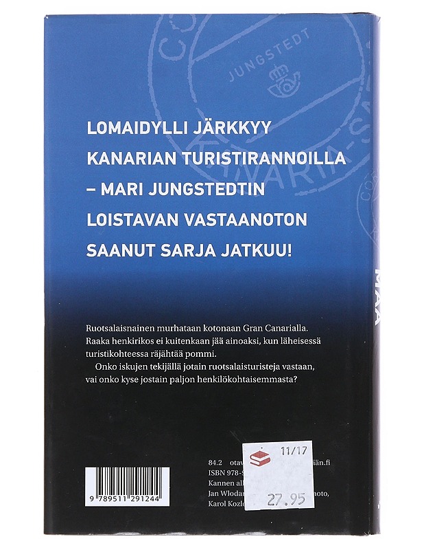 Luvattu maa - Jungstedt, Mari - Jännitys ja dekkarit - 10105527438 - 1