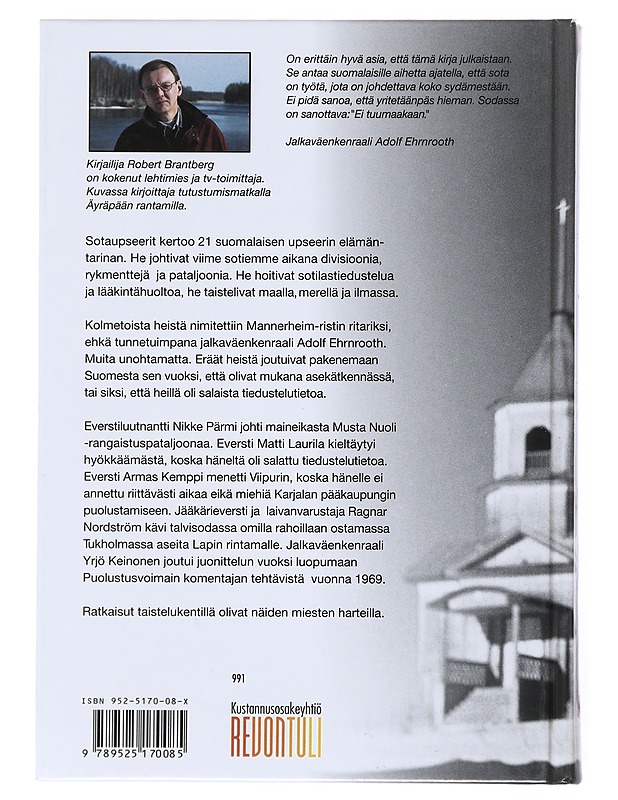 Sotaupseerit - Robert Brantberg - Elämäkerrat ja muistelmat - 10105527501 - 1