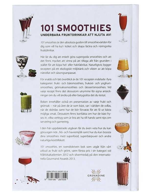 101 smoothies underbara fruktdrinkar att njuta av! - Maranik, Eliq - Ruokakirjat - 10105527504 - 1