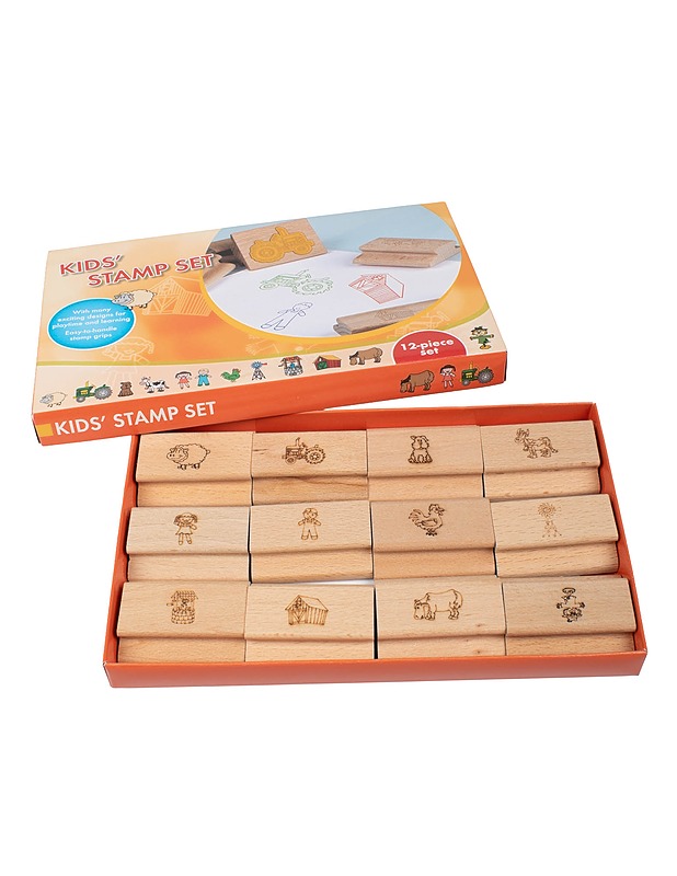 Lasten leimasinsetti - Askartelu - 10105527502 - 0